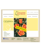 Webprogrammierung und Suchmaschinenoptimierung bei der PRO2 New Media Referenz Langeder Gartenharmonie